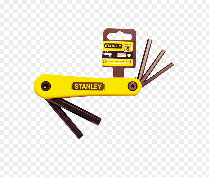 Hardware Tools Stanley Hand Hex Key Allen Fastener PNG