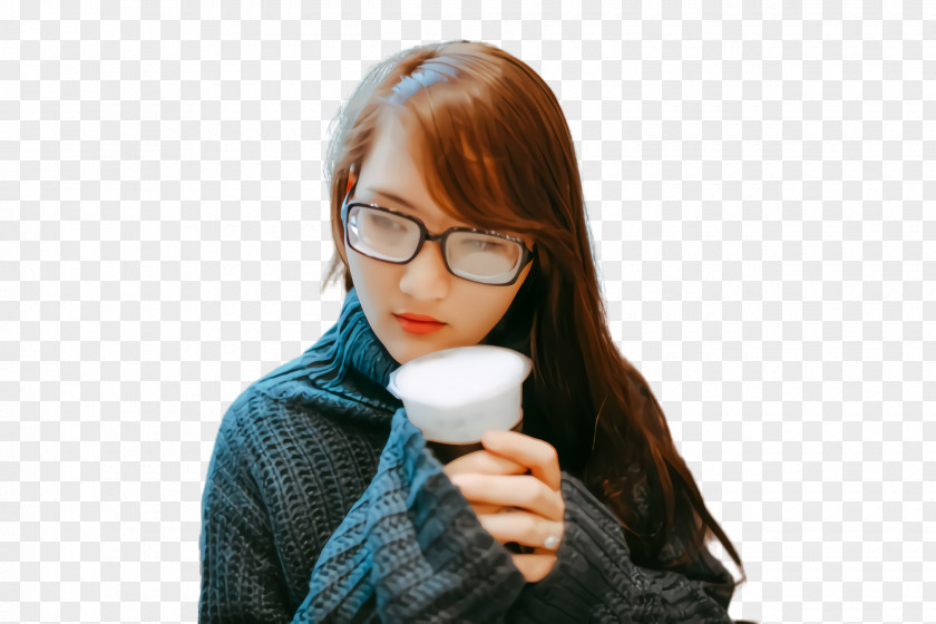 Neck Drinking Glasses PNG