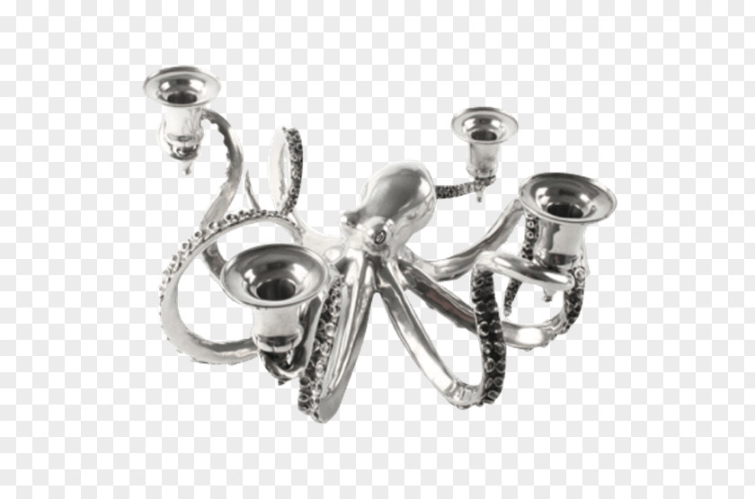 Table Candlestick Candelabra Pewter PNG