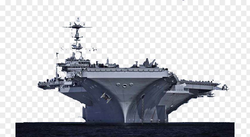 Aircraft Carrier Heavy Cruiser USS Gerald R. Ford Light Amphibious Warfare Ship PNG