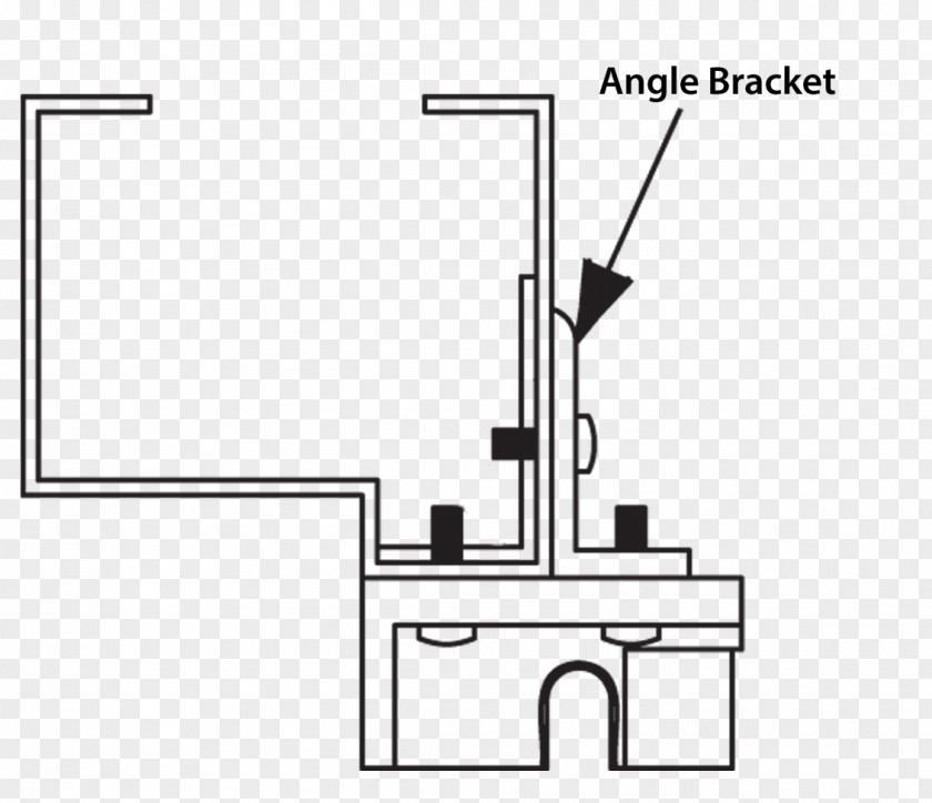 Bracket Angle Mullion Transom PNG