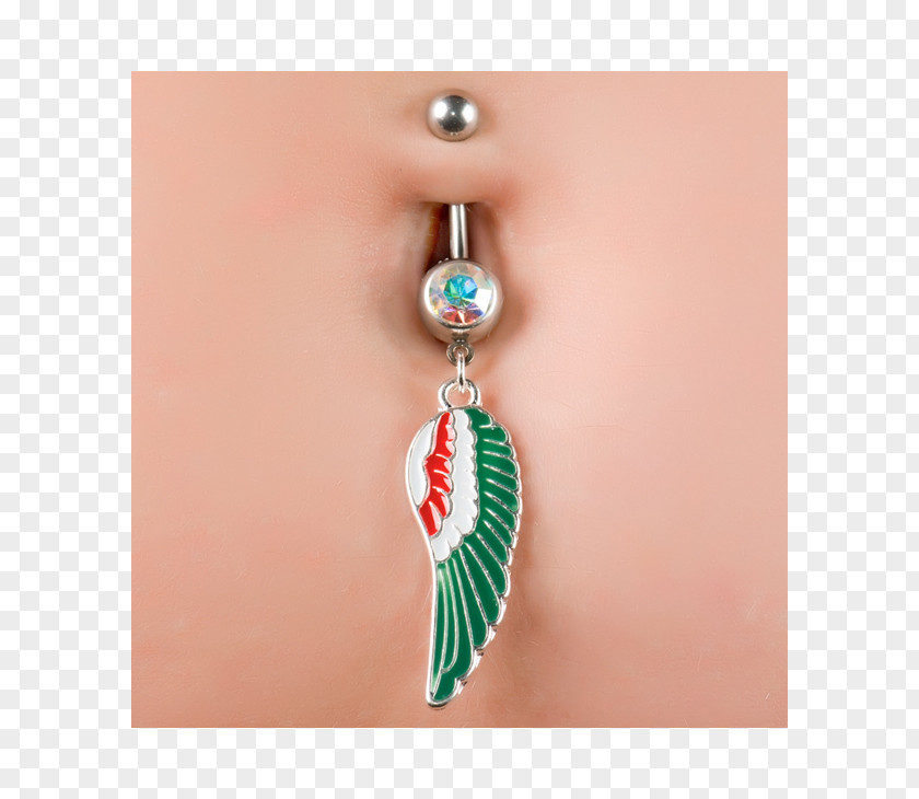Jewellery Earring Body Turquoise PNG