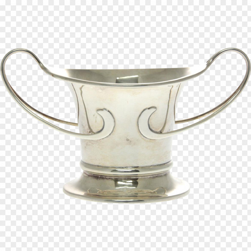 Silver Mug Cup PNG