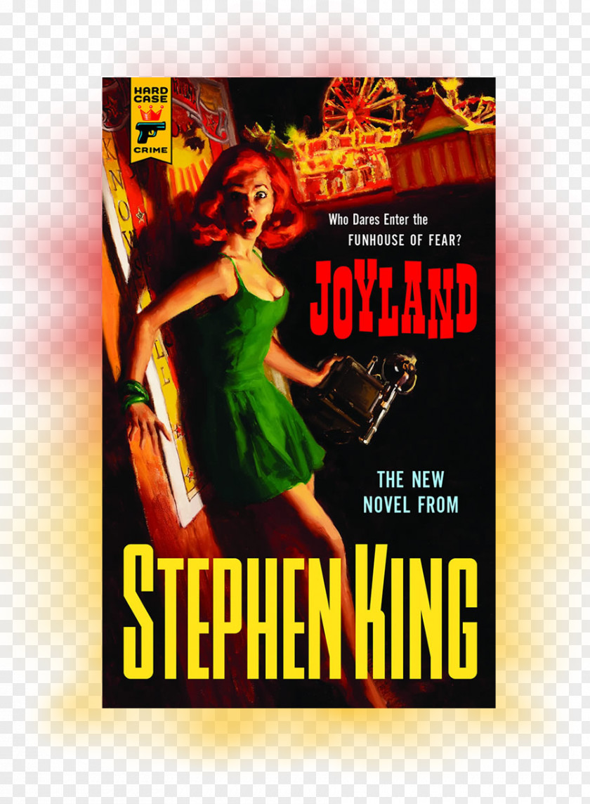Stephen King Joyland The Colorado Kid Paperback Hard Case Crime Pulp Magazine PNG