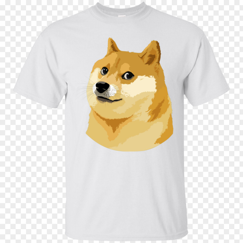 T-shirt Shiba Inu Dogecoin Sleeve PNG