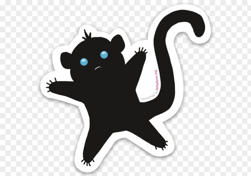 Cat Lemurs Madagascar Sticker Clip Art PNG