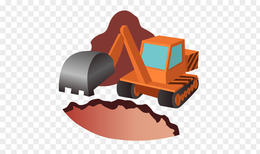 Excavator Material Architectural Engineering Heavy Equipment PNG
