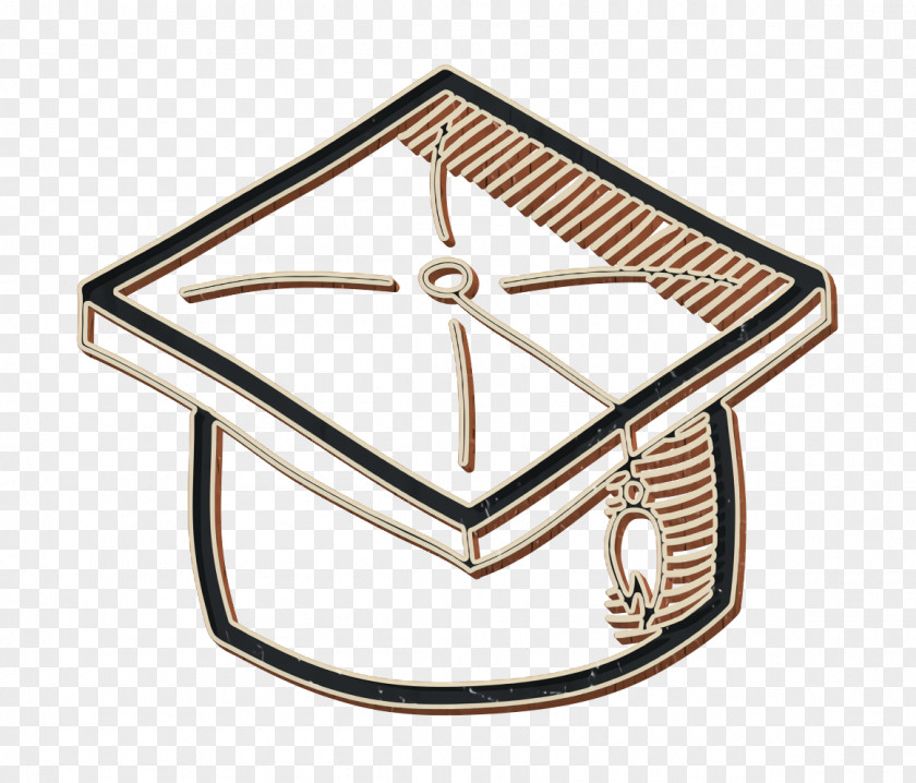 Steel Table Academic Icon Academy Cap PNG