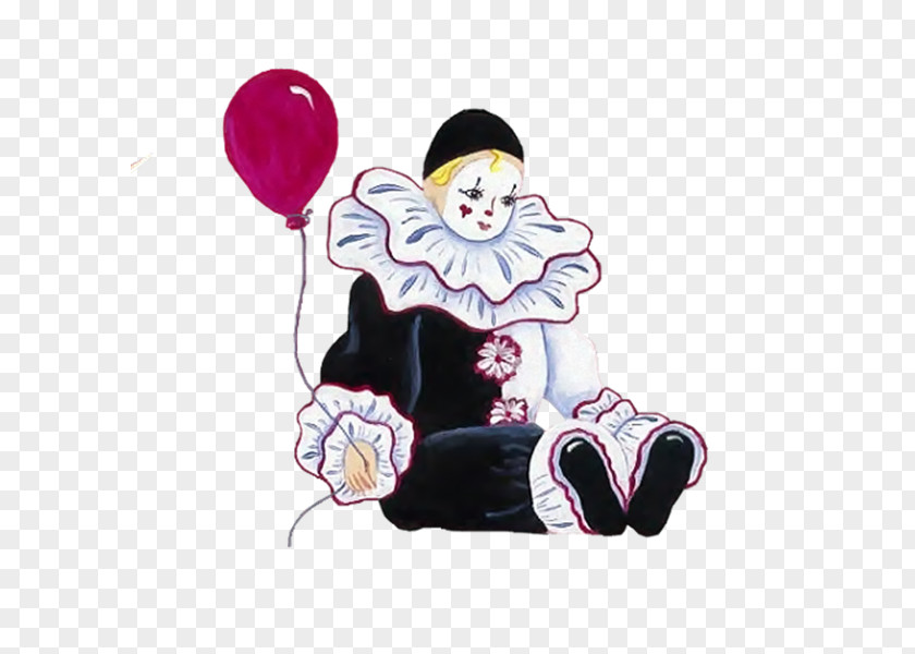 Uz Pierrot Clown Harlequin PNG