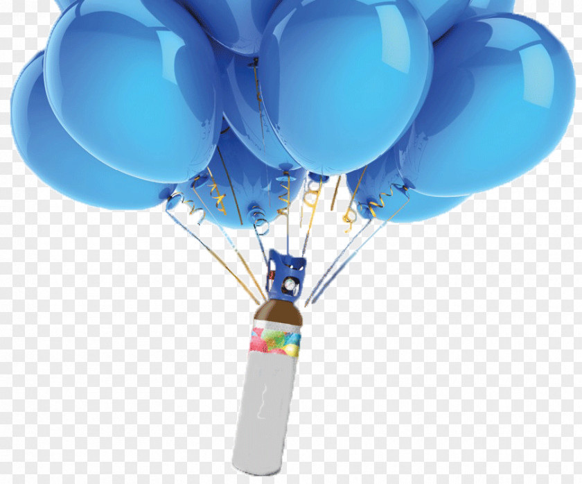 Balloon Gas Blue Party Stock Photography PNG