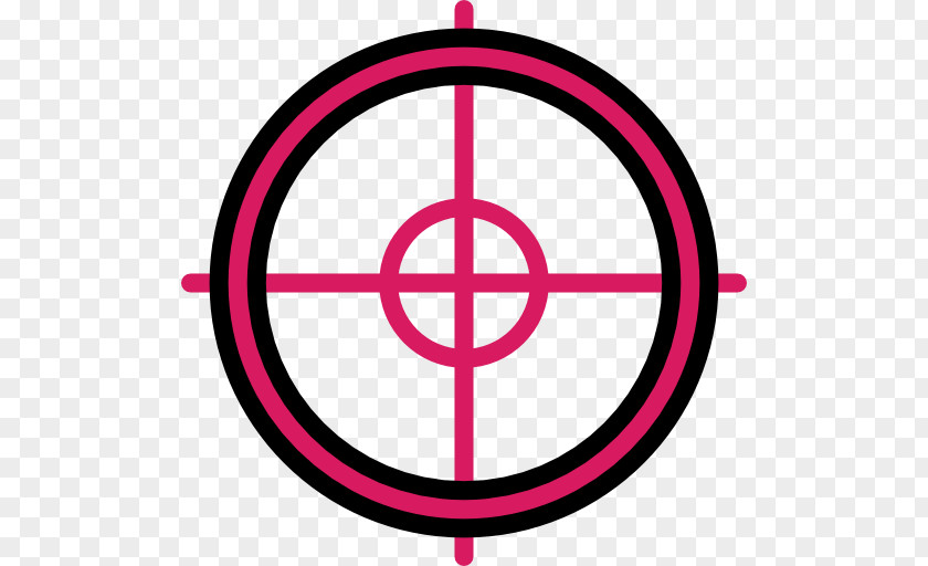 Cursor Telescopic Sight Firearm Reticle Pointer PNG