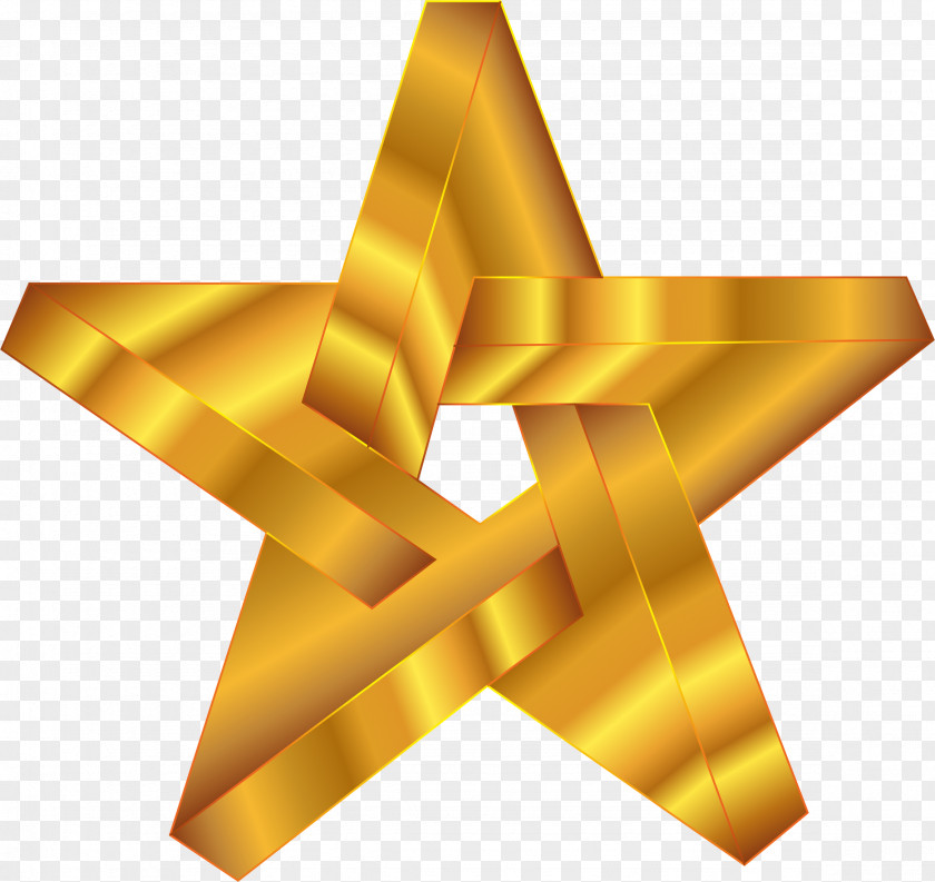 Gold Clip Art Openclipart Image Star PNG