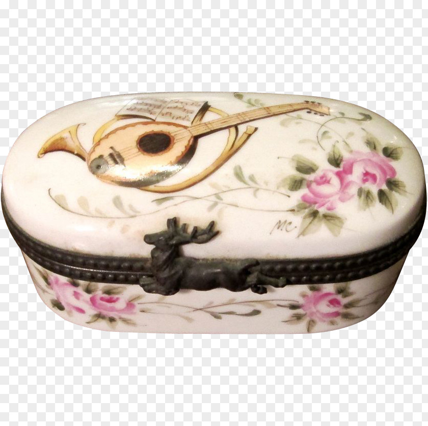 Hand Painted Vintage Porcelain PNG