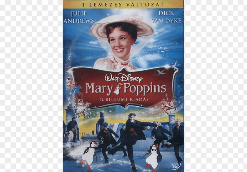 Mary PoPpins Poppins DVD Film Compact Disc Image PNG