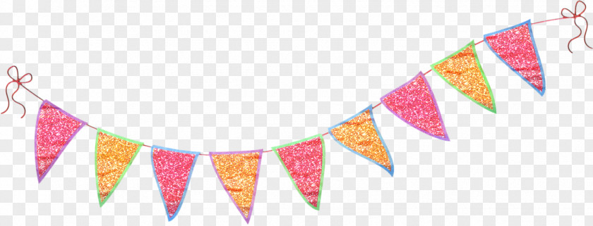 Paper Triangle Eid Banner PNG
