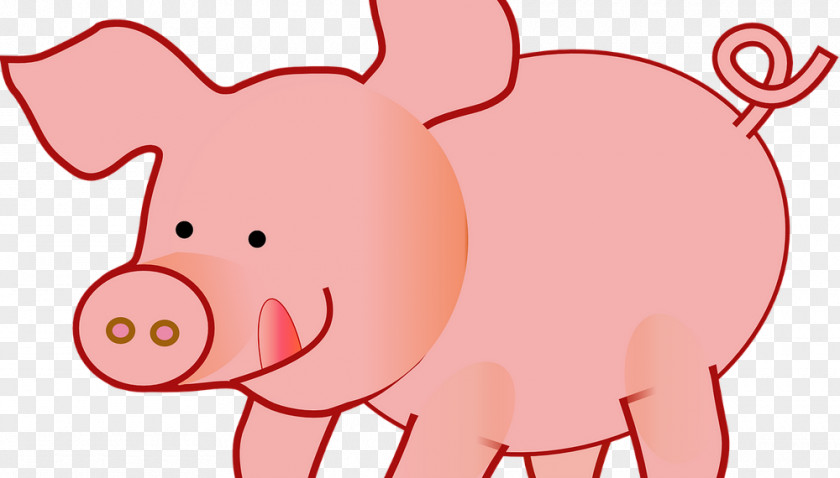 Pig Domestic Clip Art Vector Graphics Piggy PNG
