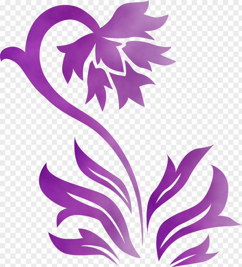 Violet Purple Leaf Plant PNG