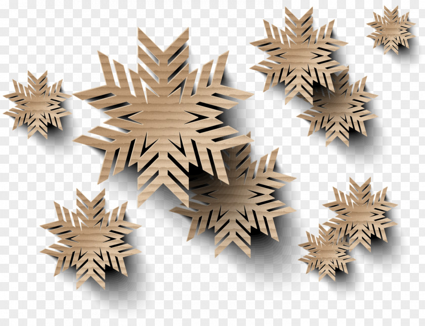 Coffee Simple Snowflake Clip Art PNG