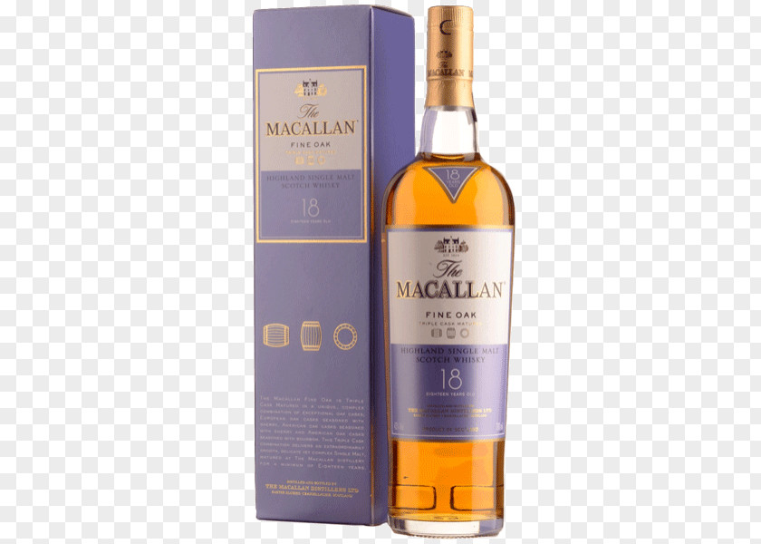 Drink Whiskey The Macallan Distillery Single Malt Scotch Whisky PNG