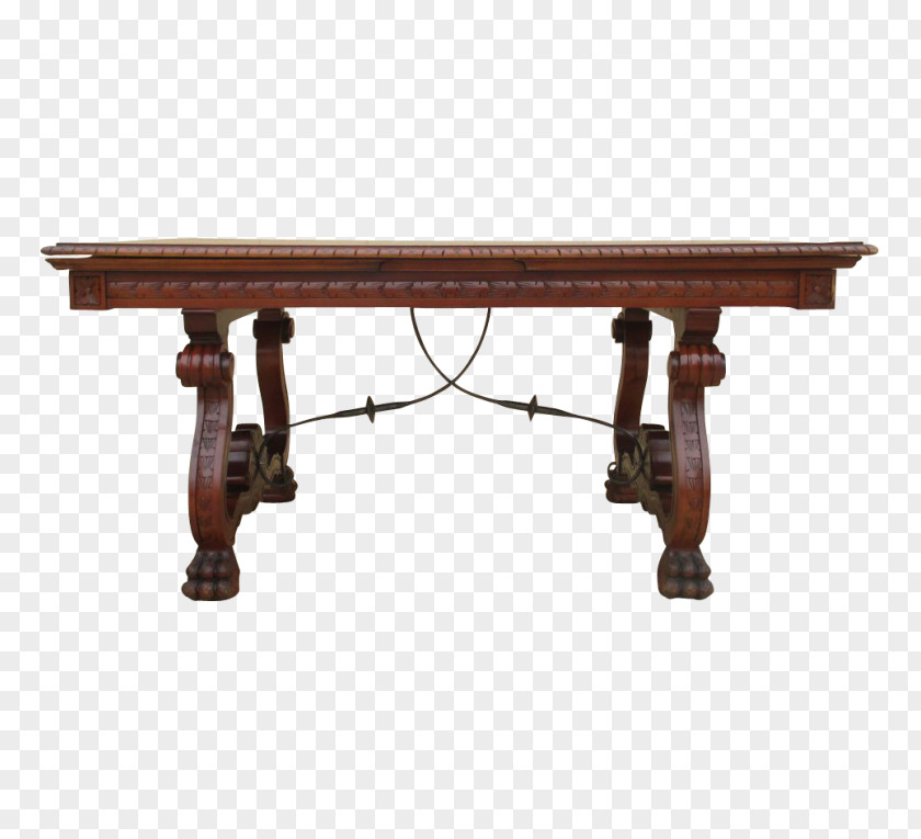 Table Antique Matbord Writing Desk Dining Room PNG