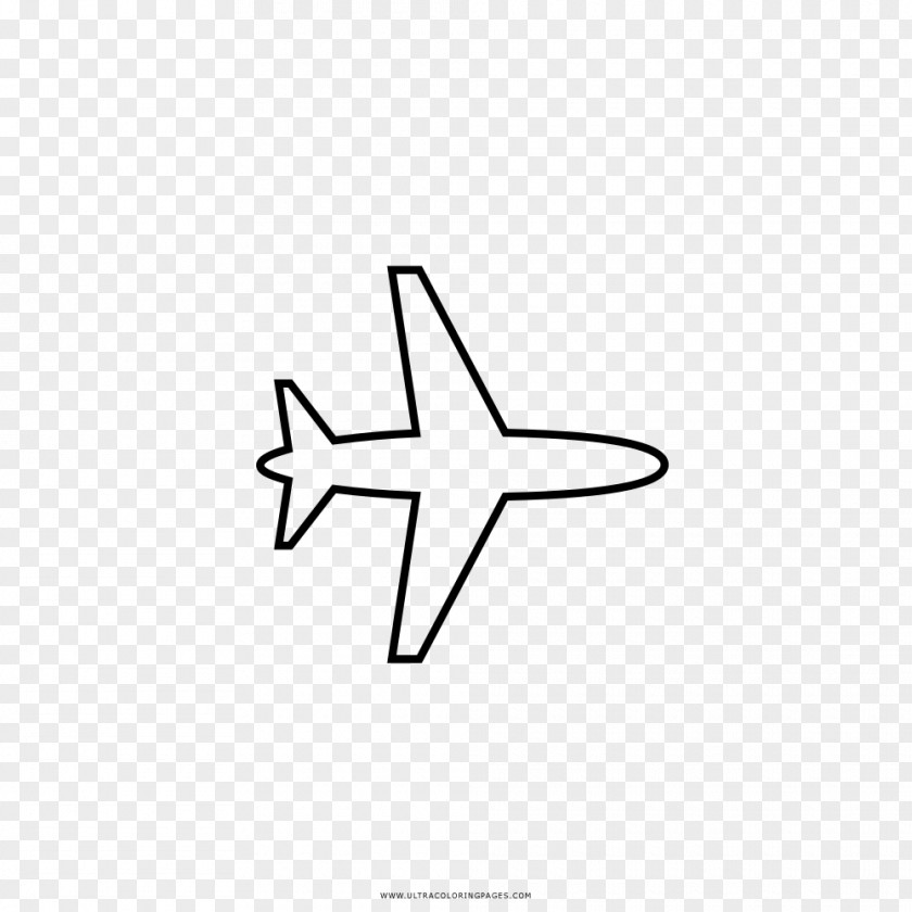 Airplane Drawing Air Transportation PNG