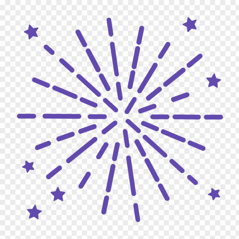 Dazzling Fireworks Drawing Coloring Book PNG