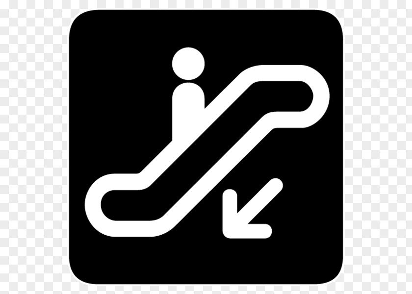 Escalator Clip Art Vector Graphics Sign Symbol PNG