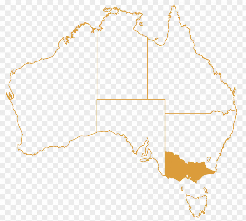 Map South Australia City Of Melbourne Kiata New Wales PNG