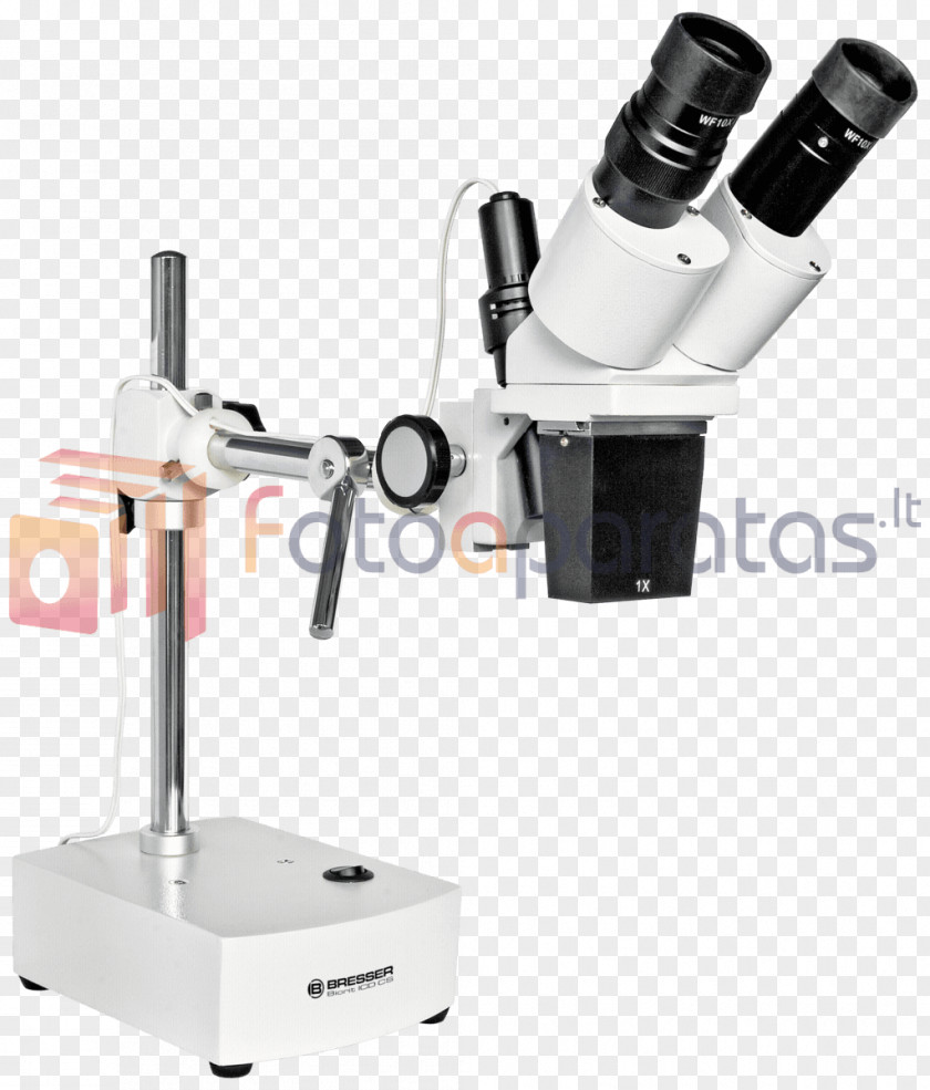 Microscope Stereo Bresser Optics ICD-10 PNG