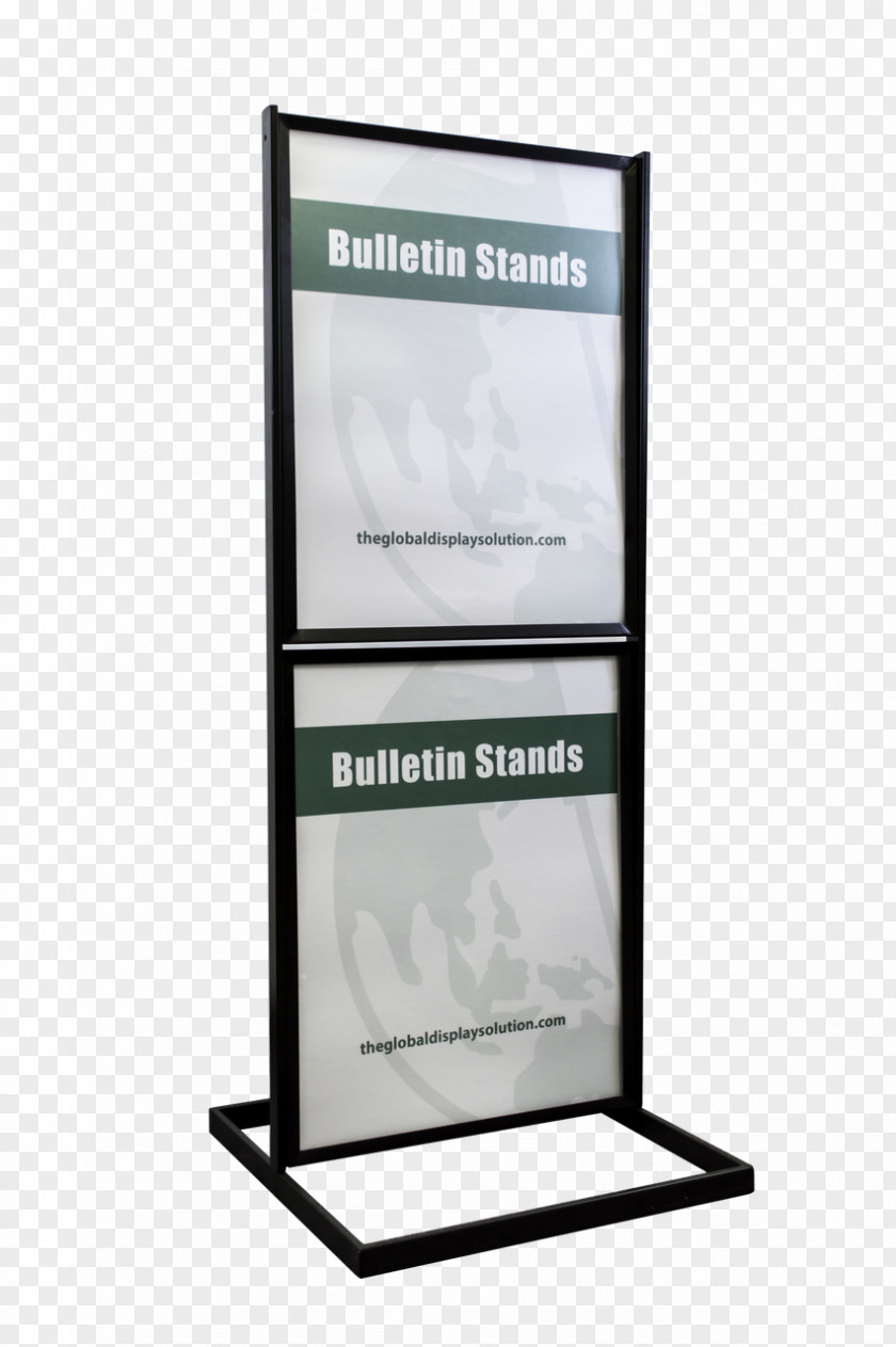 Poster Stand Display Advertising PNG