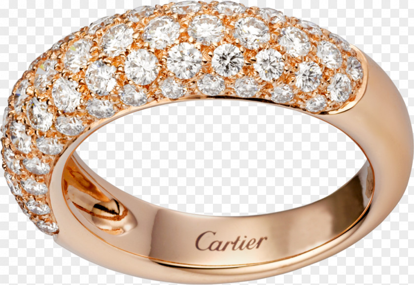 Ring Wedding Cartier Diamond Brilliant PNG