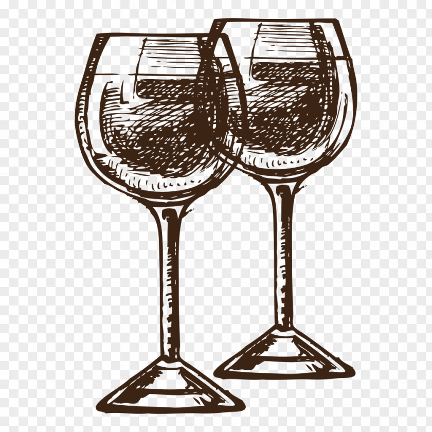Wineglass Red Wine Glass Euclidean Vector PNG