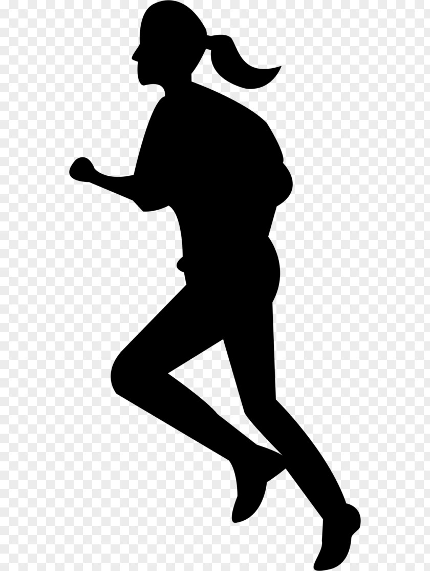 Woman Running Jogging Clip Art PNG