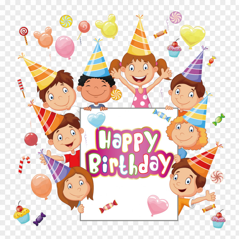 Birthday Party Cake Clip Art PNG
