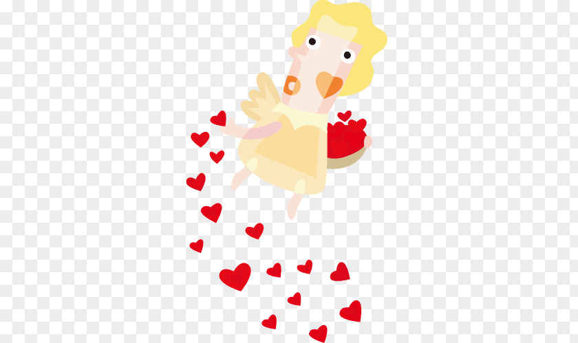 Vector Fairy Cupid Drawing Character PNG