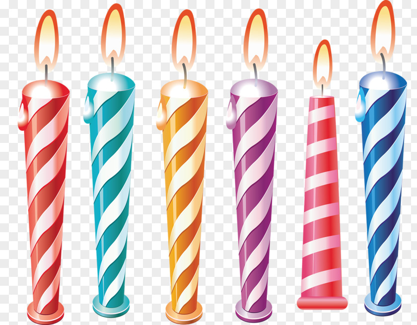 Candle Birthday Cake PNG