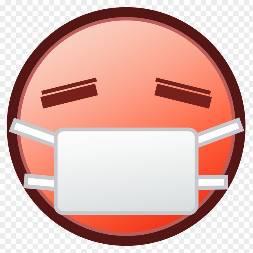 Lining Emoji Surgical Mask SMS PNG