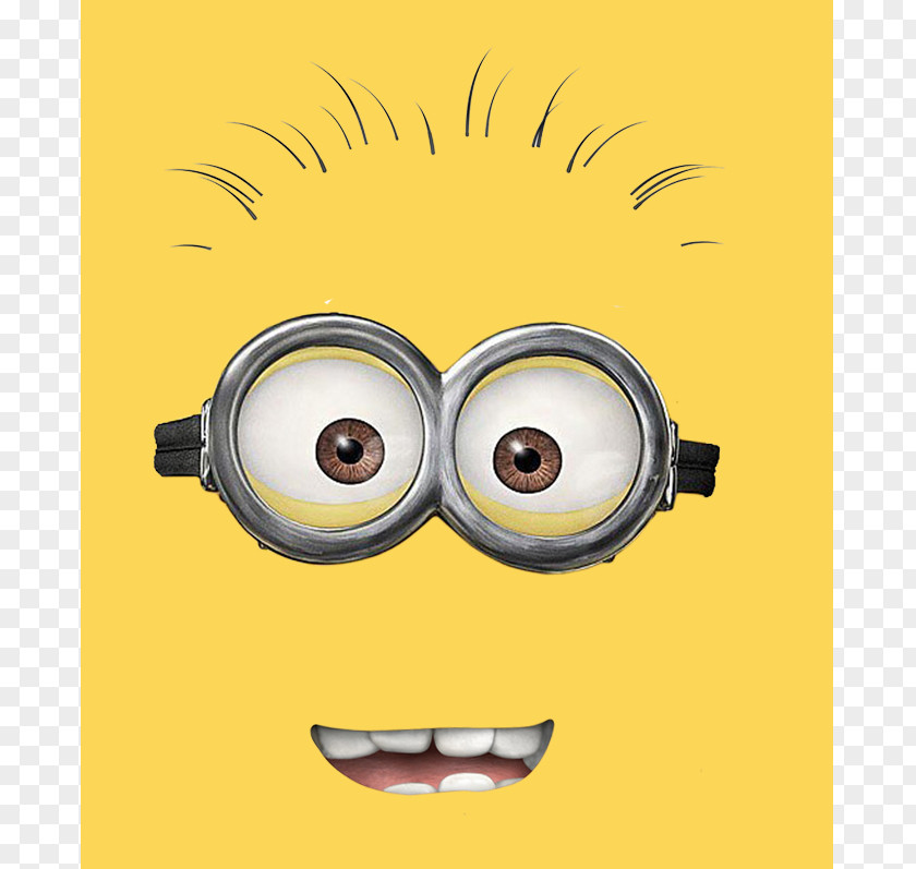 Shop Smile Dave The Minion Minions Despicable Me Moustache Comedy PNG