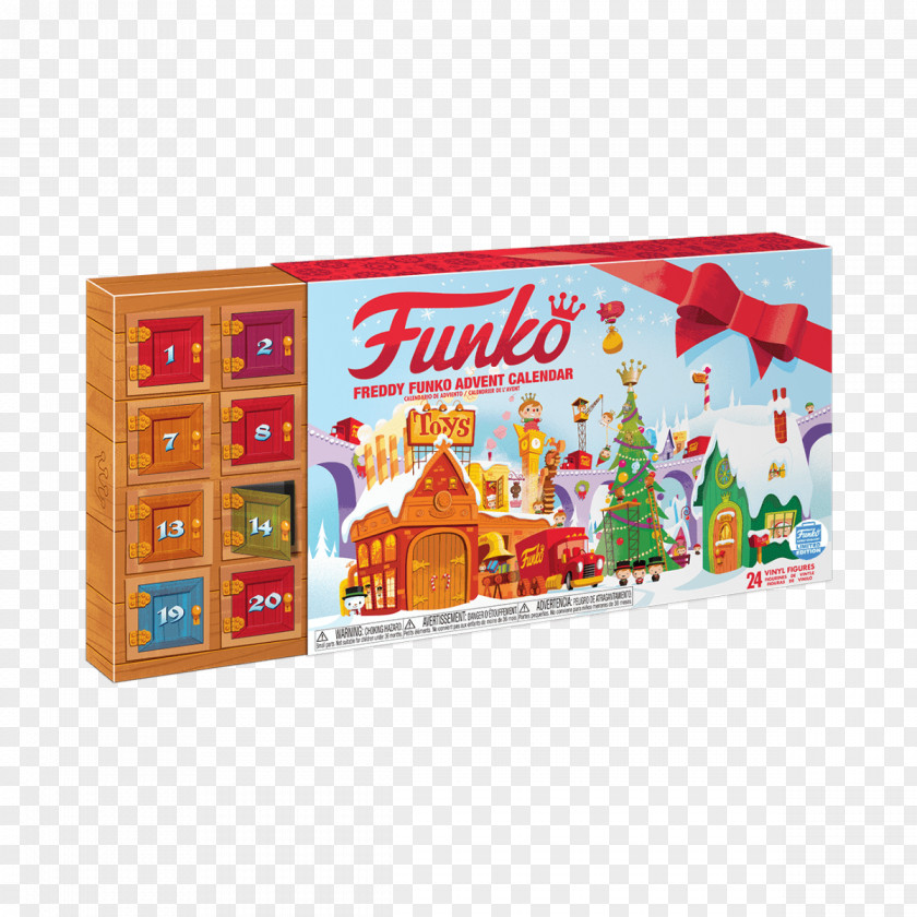 Subscription Box Santa Claus Funko Advent Calendars Toy PNG