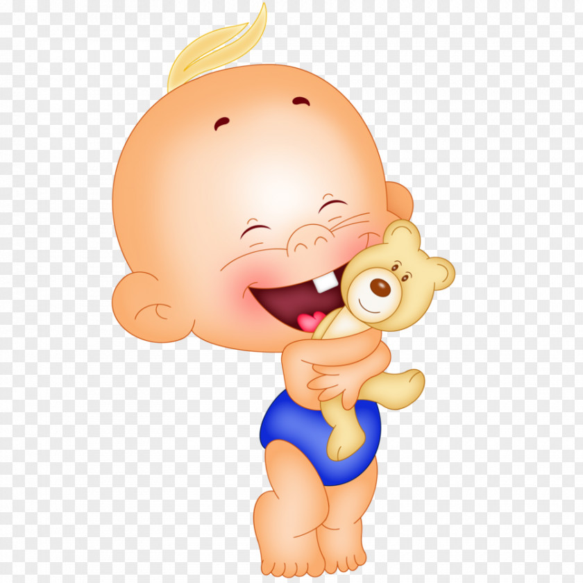 Tot Cliparts Cartoon Infant Laughing Baby Clip Art PNG