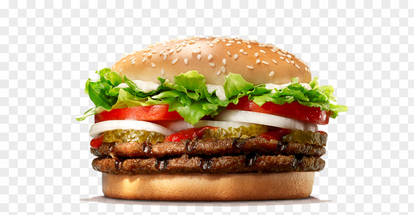Burger King Whopper Cheeseburger Chicken Sandwich Fast Food Hamburger PNG