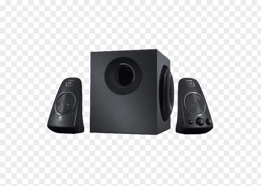 Computer Logitech Z623 Dell Speakers Loudspeaker Sound PNG