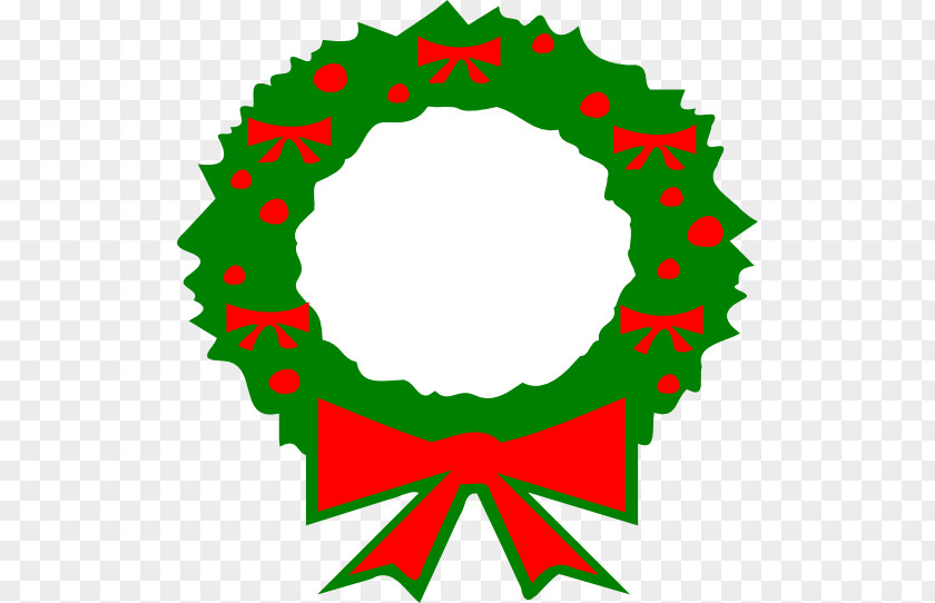 Hand-woven Wreath Holiday Clip Art PNG