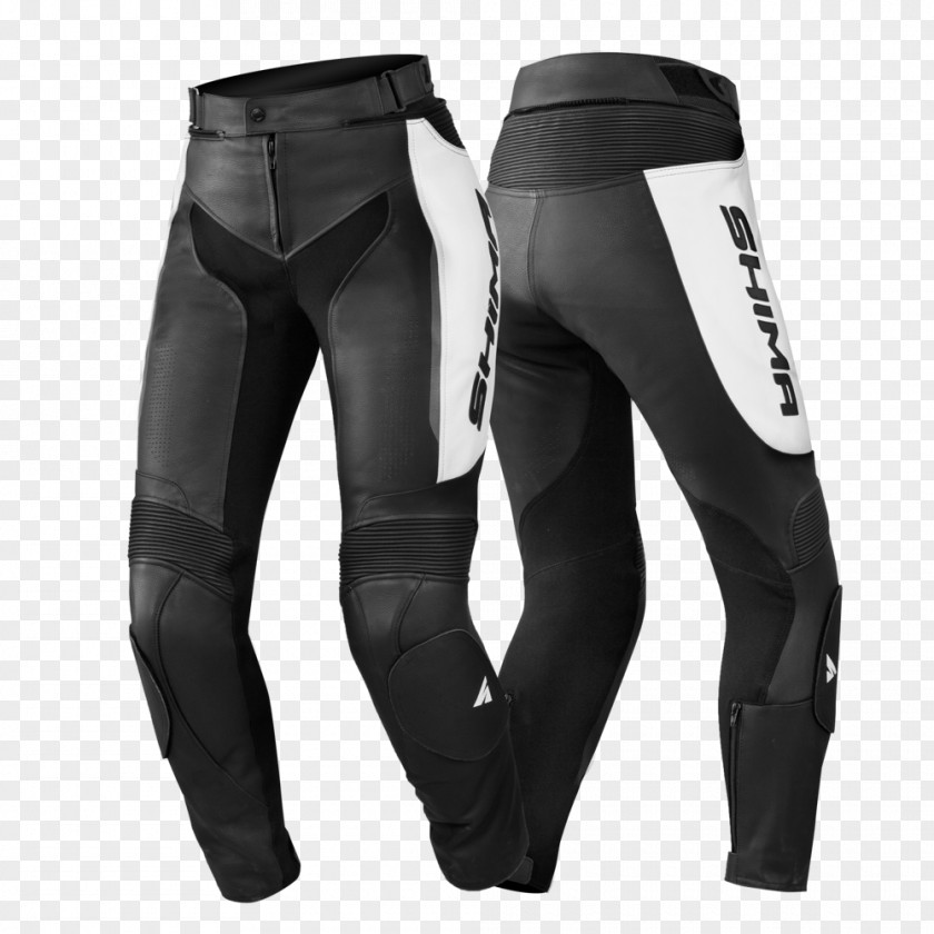 Motorcycle Leggings Pants White Boilersuit PNG