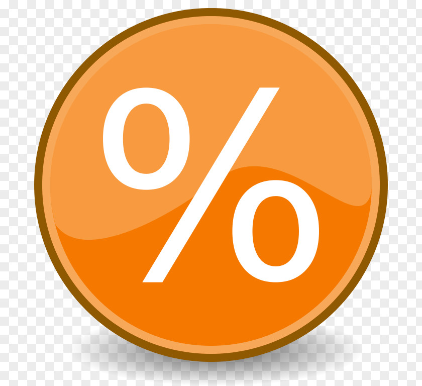 Percentage Percent Sign Symbol Clip Art PNG