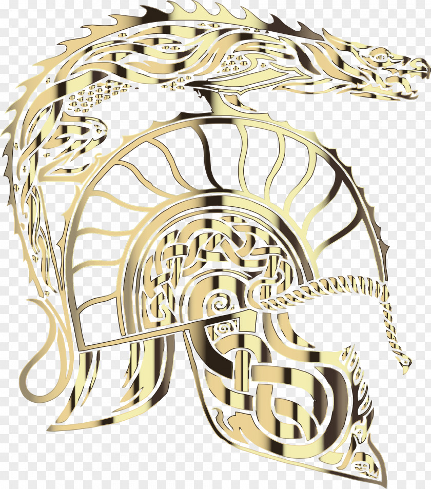 Vip Design Dragon Sticker Brass Clip Art PNG