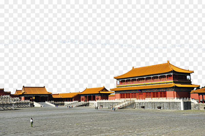 Forbidden City Tiananmen Square Temple Of Heaven Great Wall China PNG