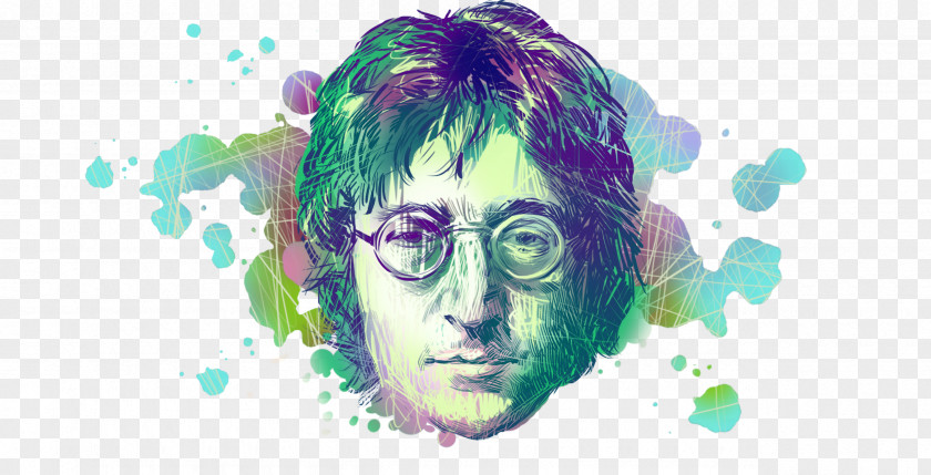 Lennon John Desktop Wallpaper Image Drawing Photograph PNG