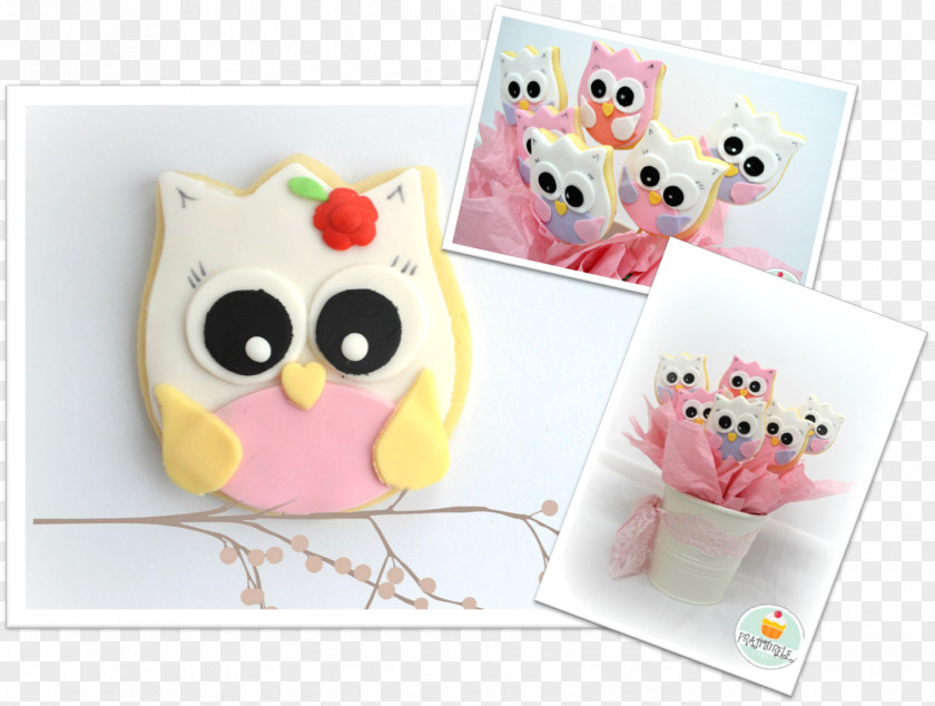 Owl Paper Pink M RTV PNG