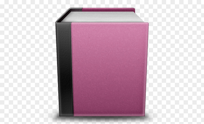 Pink Book Hardcover Clip Art PNG